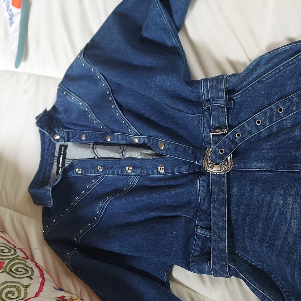 Denim jumpsuit